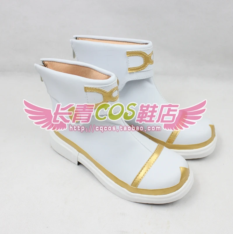 Короткие белые туфли для косплея Angelic Buster C006 | Тематическая одежда и униформа