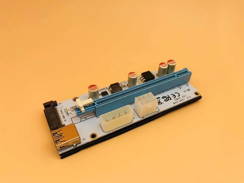 6 шт. Райзер 008S USB 3 0 PCI E 1x до 16x|Компьютерные кабели и разъемы| |