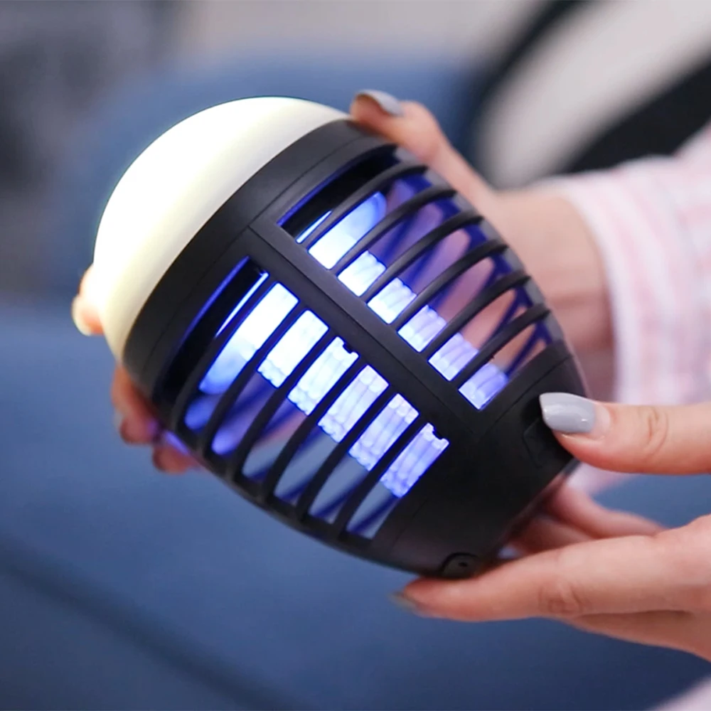 Электрическая лампа-ловушка для насекомых светодиодный фотокатализатор зарядка