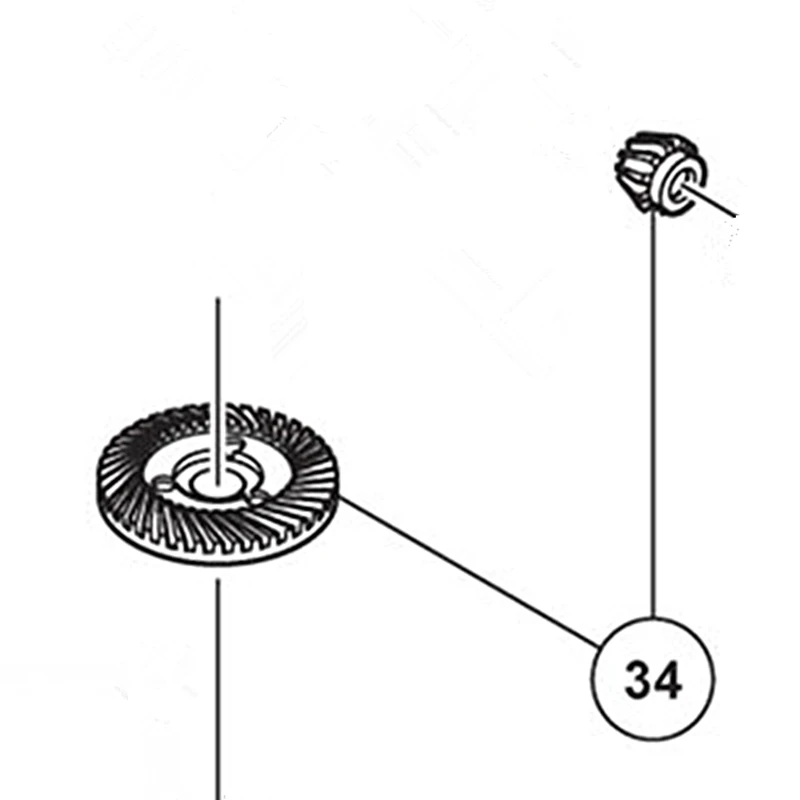 

GEAR SET 336531 For Hitachi G13SW G12SW