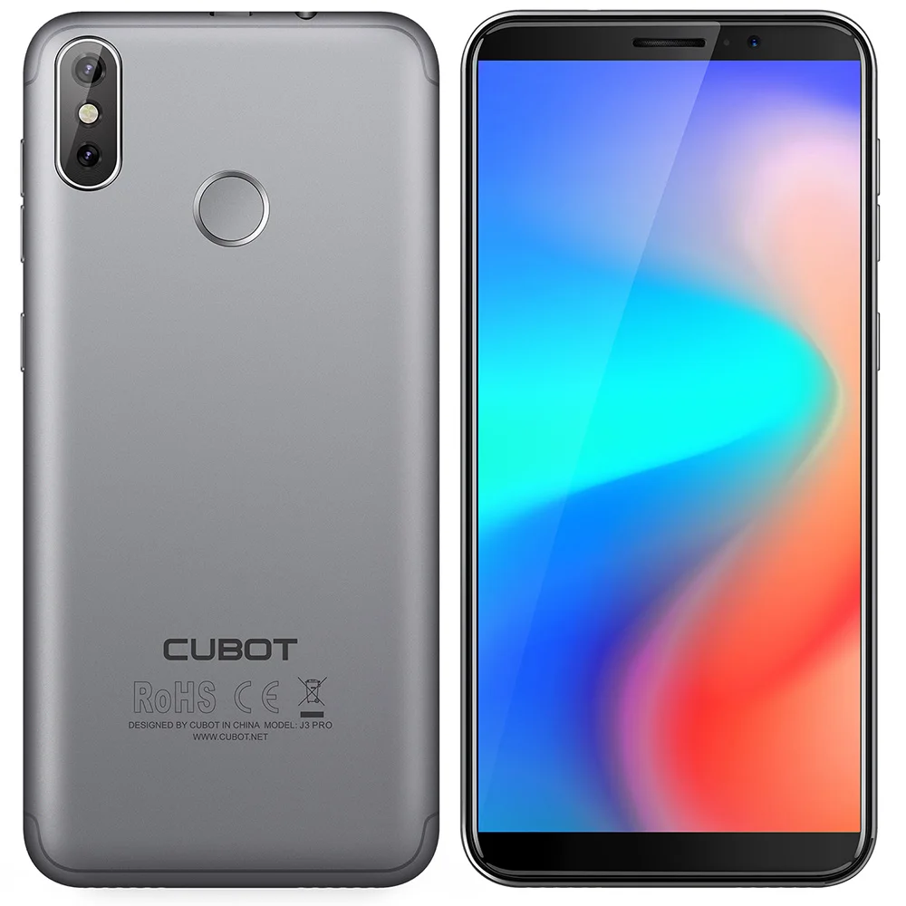 Cubot J3 PRO мобильного телефона Android GO 5 &quotMT6739 Quad core 1 ГГц ГБ + 16 13MP 2MP сзади камеры 2800 мАч