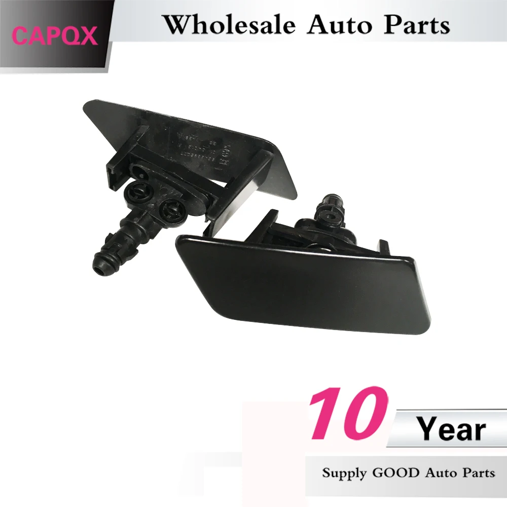 CAPQX для peugeot 207 307 для Citroen C4 насадка омывателя фар распылитель воды Форсунка струйный кронштейн и крышка омывателя крышка оболочки
