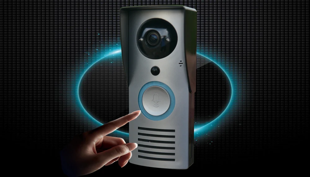 CUSAM видеодомофон дверной звонок телефон двери беспроводной wifi HD камера 720P датчик движения разблокировка ночного видения