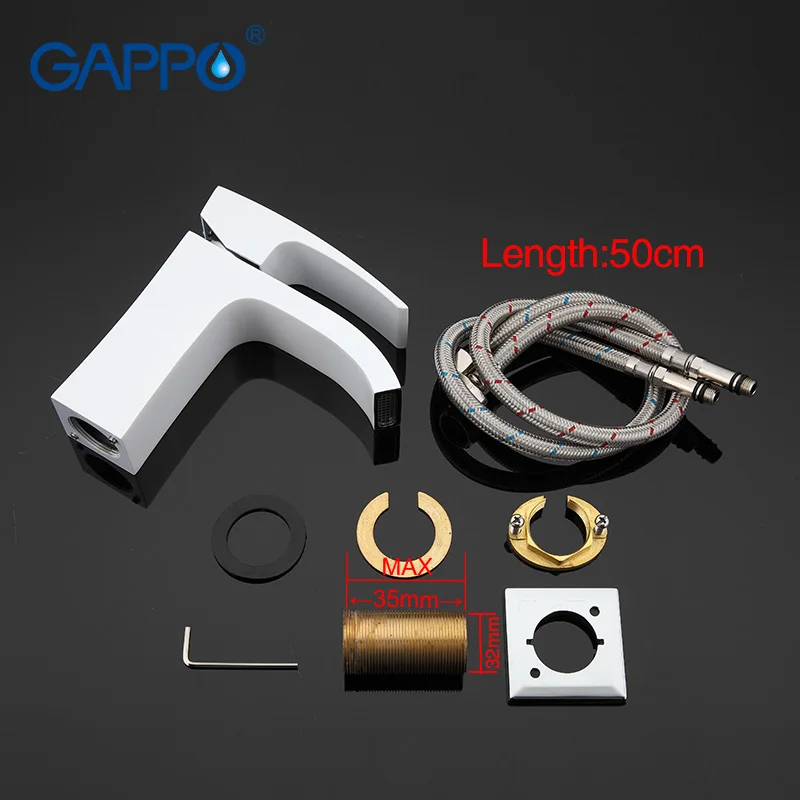 

GAPPO Shower System bath shower faucet set Bathroom mixer tap shower bathtub faucet rainfall shower set waterfall Faucet