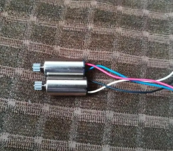 2pcs cw ccw motor Syma X25PRO X25 PRO RC quadcopter drone запасных Запчасти CW двигатель CCW тяга отвала посадка заряд камера комплект приема доска - Цвет: 2pcs cw ccw motor