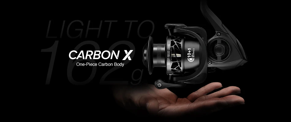 Piscifun Carbon X спиннингом с резервная Катушка 5,2: 1/6. 2:1 Шестерни Соотношение света 162g 11BB 15 кг Макс откатная спиннинговая катушка