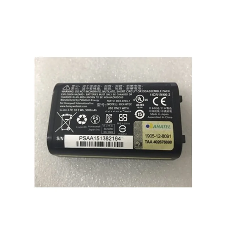 

Аккумулятор для Honeywell Dolphin 99EX 99GX 99EX-BTEC, новый литий-ионный аккумулятор для замены 99EX-BTEC-1 99EX-BTES-1 3,7 в