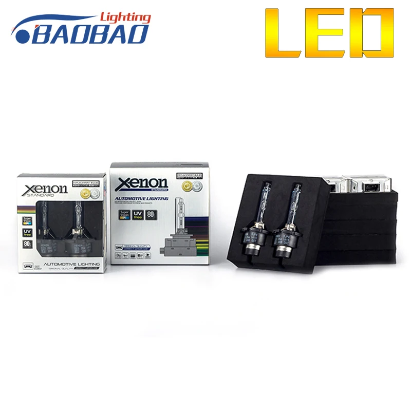 

BAOBAO 2Pcs/Set Car Xenon Light D1S D2S D3S D4S HID Bulbs HID Xenon Headlight Bulb Headlamp Light 4300K 6000K 35W 3200LM Lamp