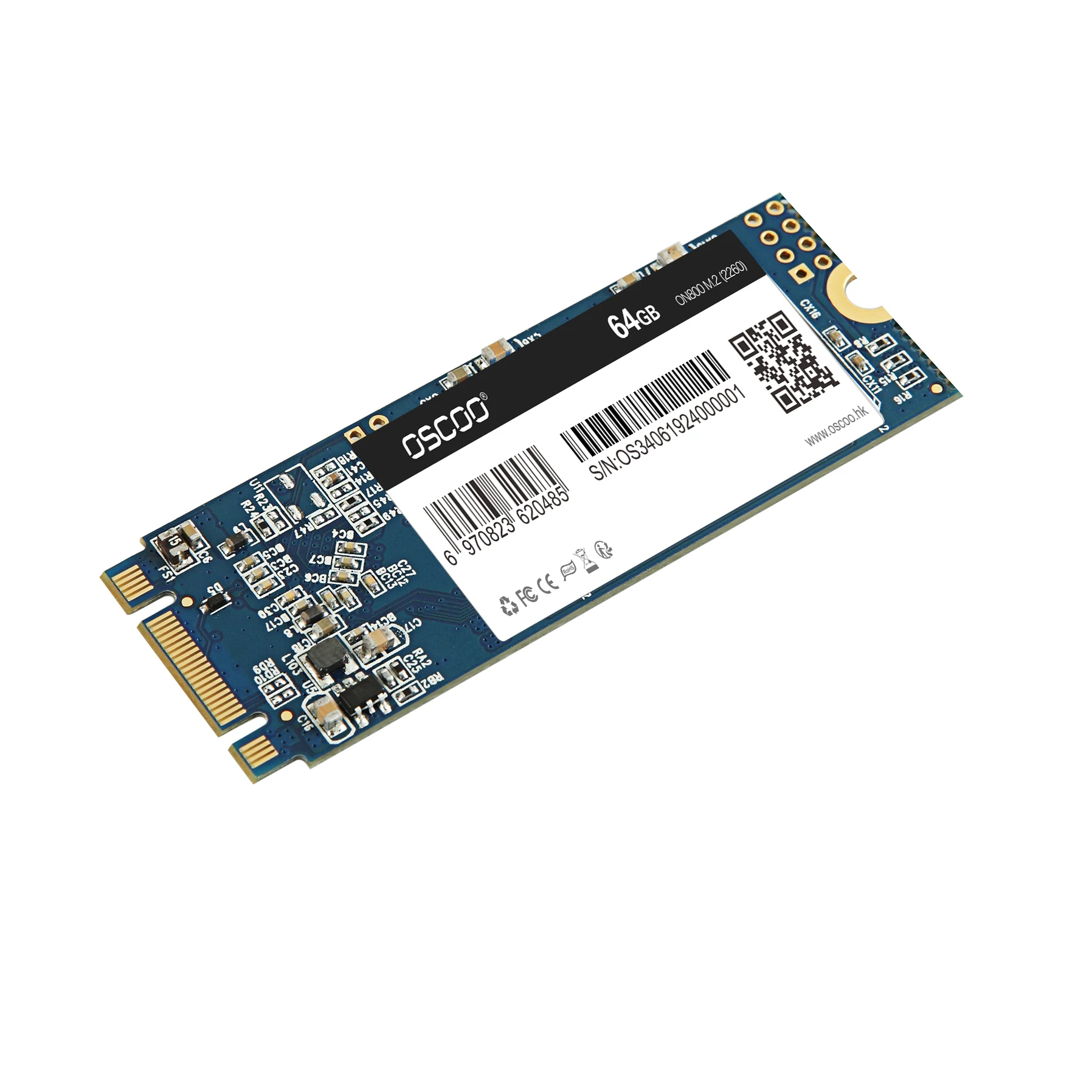 10 шт./лот OSCOO M.2 SSD M2 SSD M2 2260 MLC 64 Гб 128 ГБ 256 ГБ NGFF SATA Внутренний диск твердотельный накопитель SSD для ноутбука