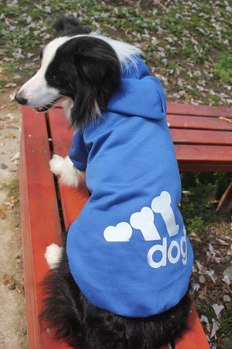 deep blue Petminru весна осень Pet Пальто Толстовка Спортивная одежда для больших собак свитер Золотая куртка для ретривера костюм - Цвет: deep blue