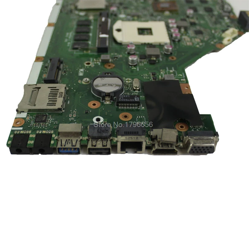 X55C материнская плата REV3.1/3 2 i3 4GB RAM для For Asus X55VD ноутбука Тест 100% OK|motherboard for asus|laptop