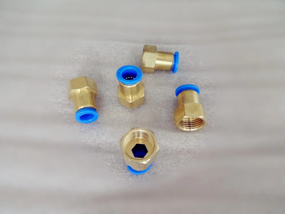 4 шт. разъем пневматических компонентов-внутренняя резьба 1/" OD12mm