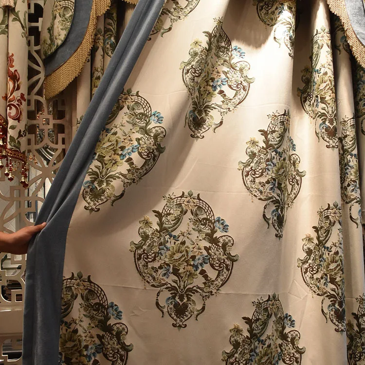 Занавески с вышивкой бежевого и серого цвета зеленые золотые занавески для