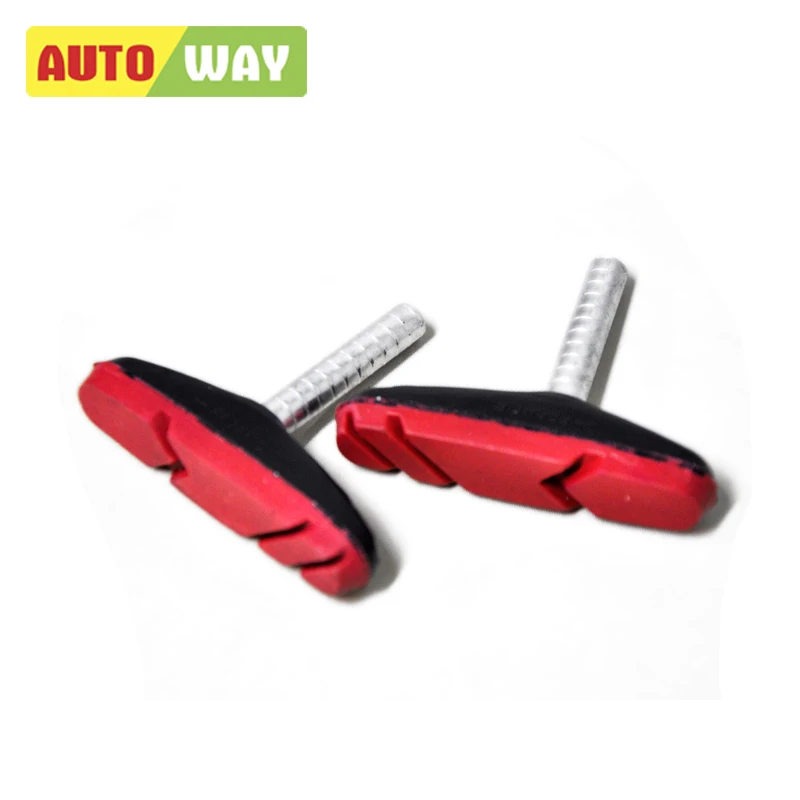 2 пары резиновых тормозных колодок Autoway SJ110RB тормозные колодки для горного