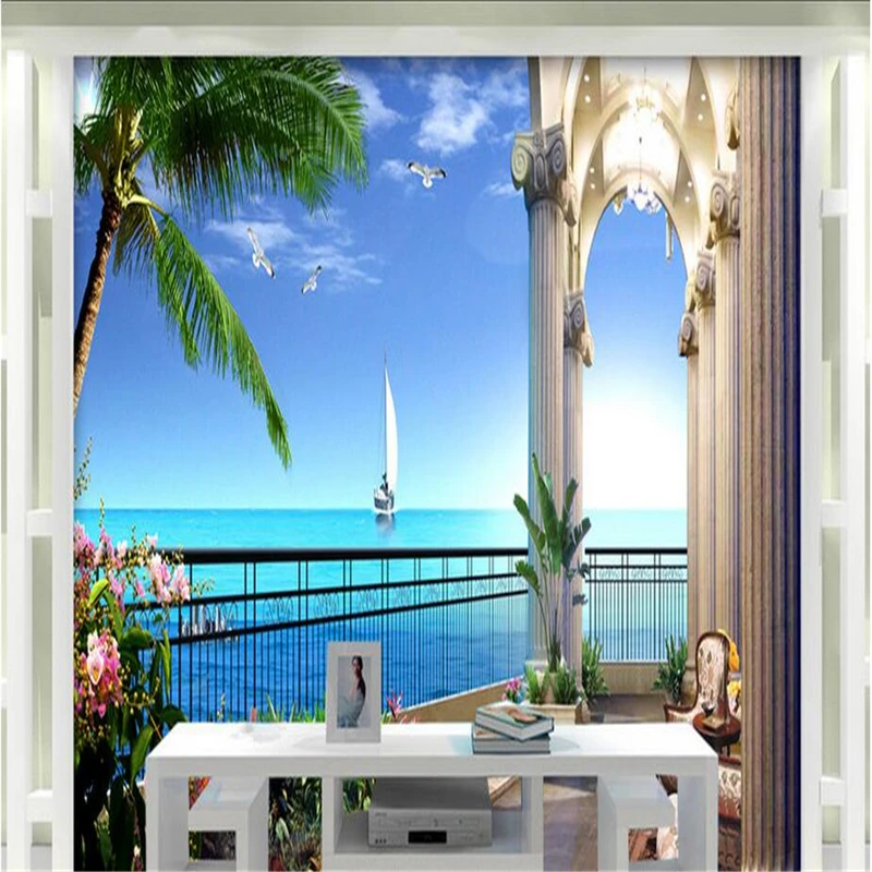 Обои для студийной фотосъемки на заказ обои настенная наклейка HD вид море