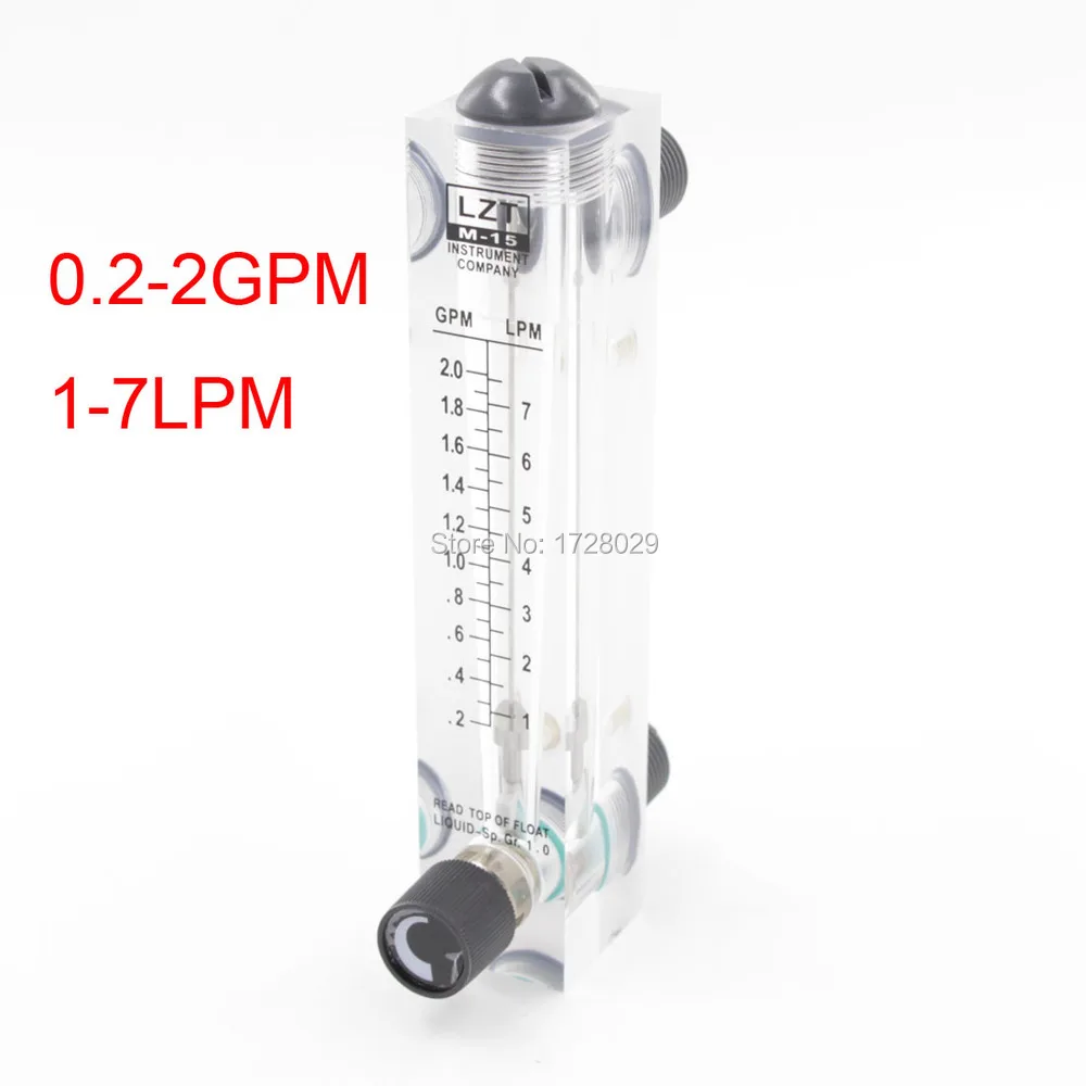 Расходомер жидкости для воды расходомер 0 2 2GPM 1 7LMP бесплатная доставка|flow meter|liquid