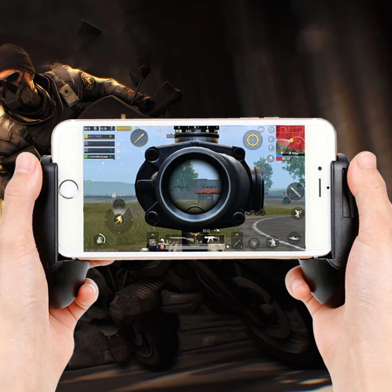 

Mini Handle Trigger Gamepad For PUBG Mobile Game Tool Shooter Controller Fire For IOS Android Samsung Portable TriggerL1R1