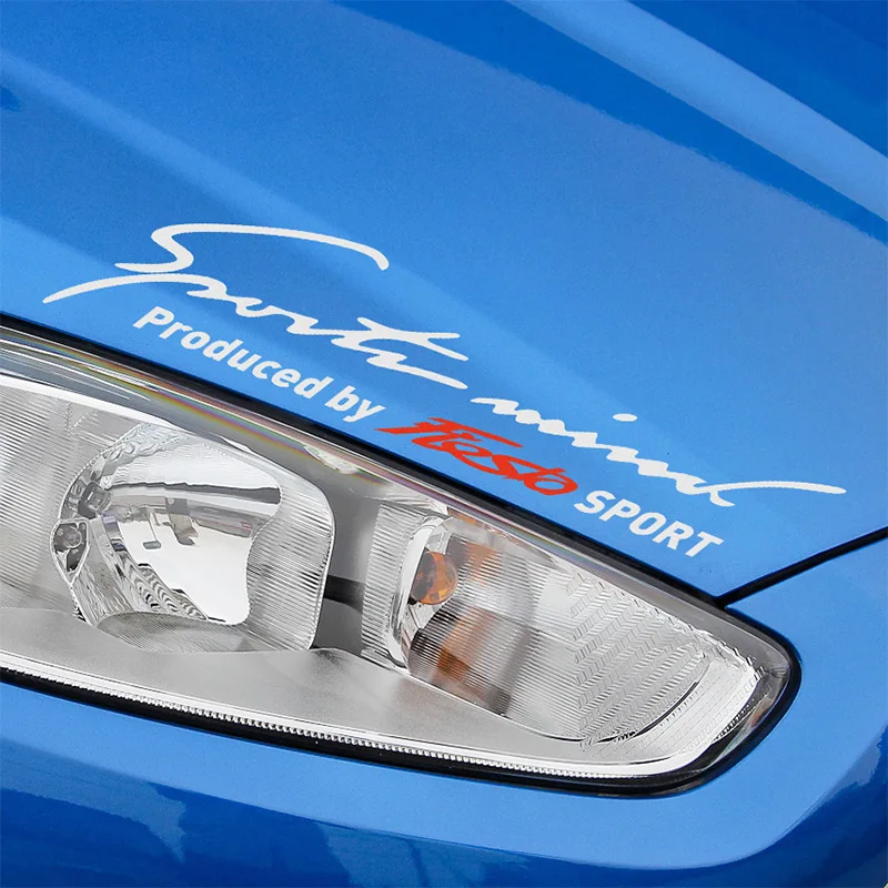 2 шт. спортивные накладки на автомобиль наклейки Стайлинг для Ford Fiesta
