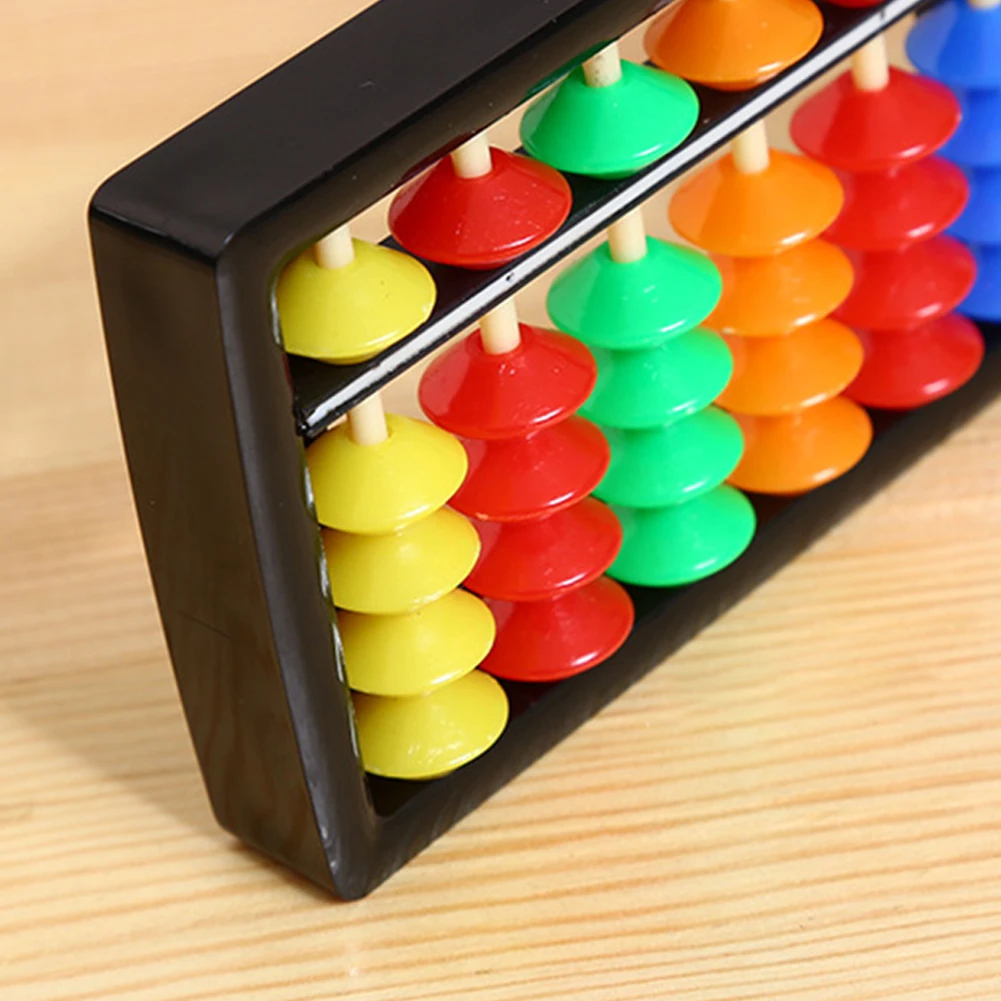 Красочные математические игрушки студенческий подарок унисекс ABS дети Абакус