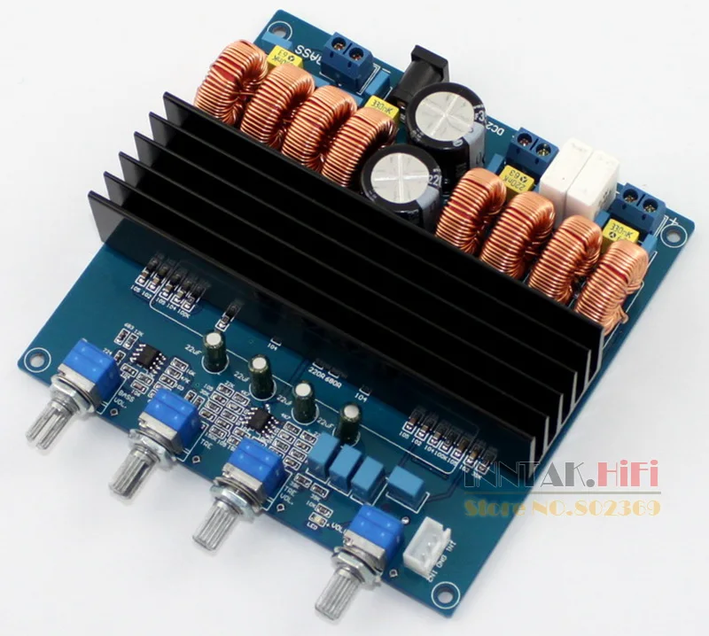 TDA7498 2 1 класса D 200 Вт + 100 Цифровой усилитель доска лучше чем TPA3116 / DC24V-32V |