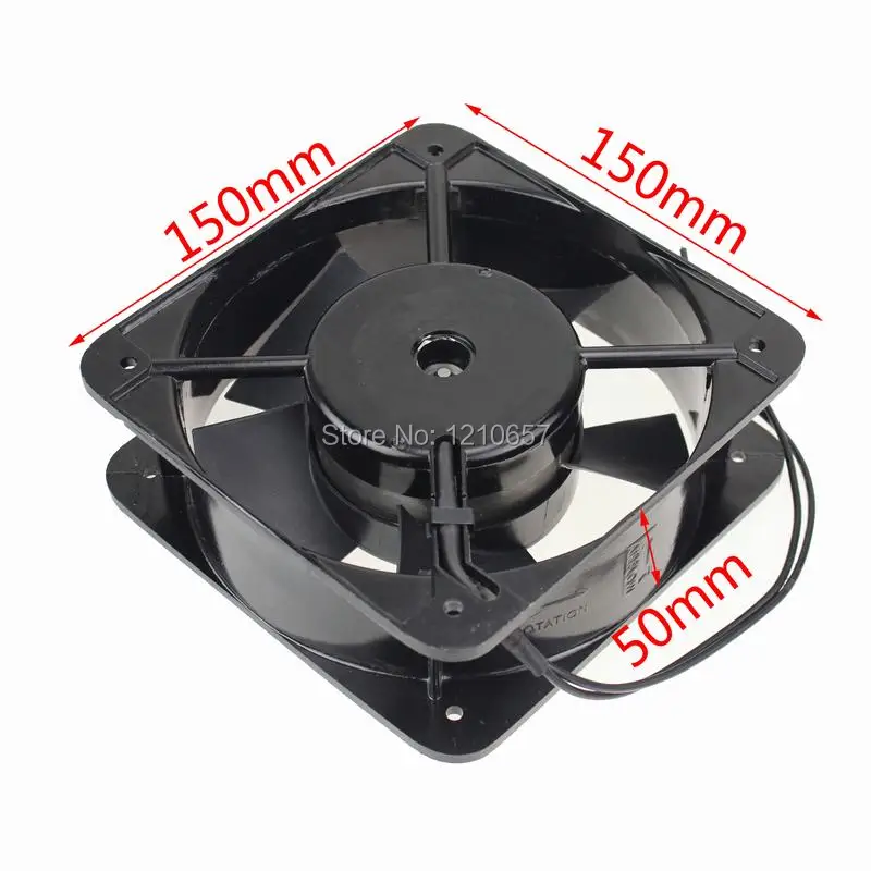 Вентилятор шариковый промышленный Gdstime 220 В 240 переменного тока 15 см 15050s 150x50 мм 1