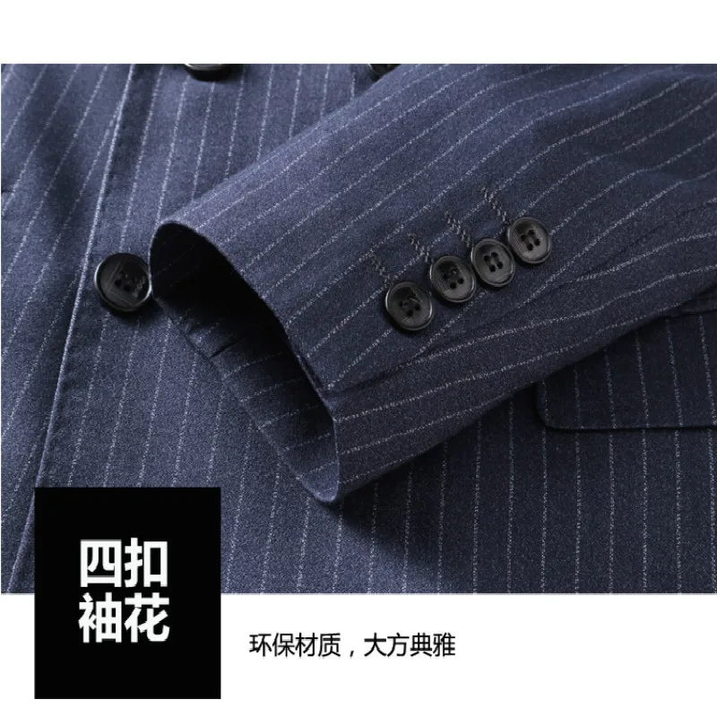 Мужской двубортный Модный повседневный большой клетчатый индивидуальный