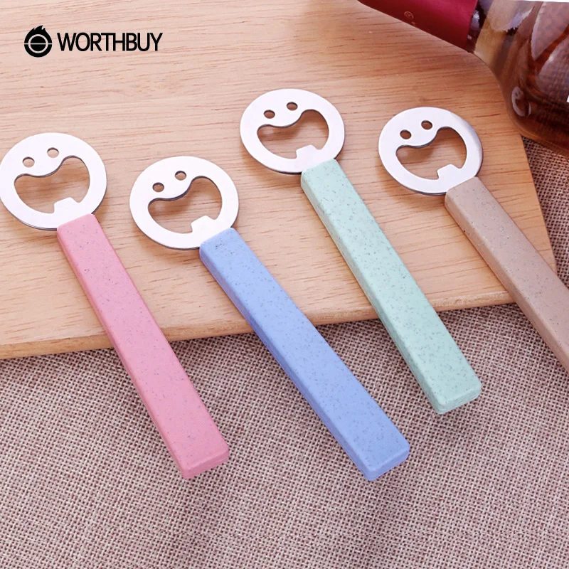 WORTHBUY милый Открыватель для бутылок с улыбающимся лицом аксессуары кухни