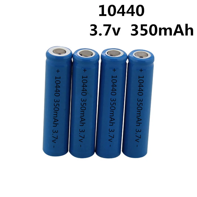 2 шт./лот очень дешевый Vbatty ICR 10440 350mah 3 7 V литий-ионный аккумулятор с плоским верхом