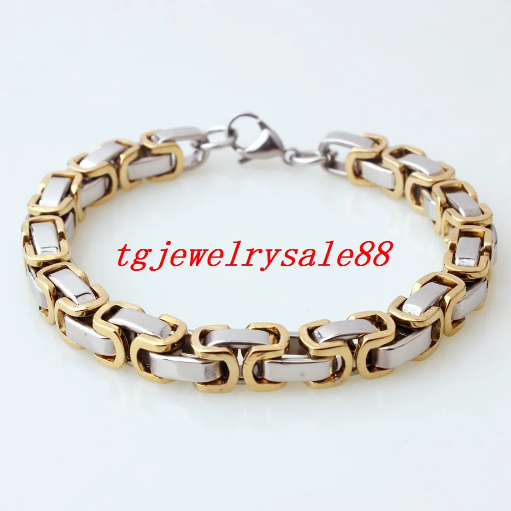 Браслет цепочка византийский шириной 5 мм популярный амулет для мужчин и женщин