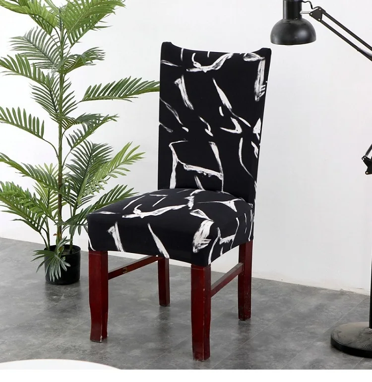 Black White Geometric Sofa Bed Cover Elastic Stretch Seat Covers For Couch Without Armrest fundas de sofa for Living Room