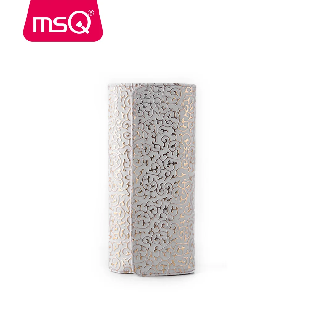 Набор кистей для макияжа MSQ 15 шт. набор пудра тени век с чехлом из ПУ кожи