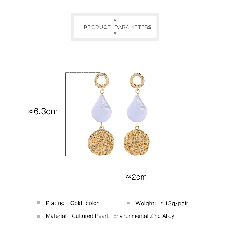 Модные серьги-капли Новое поступление Классические Винтажные серьги с