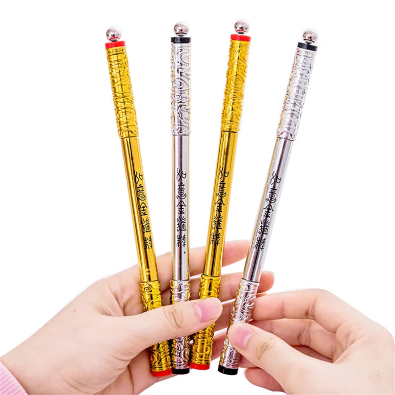 Креативный золотой обруч телескопическая гелевая ручка канцелярские