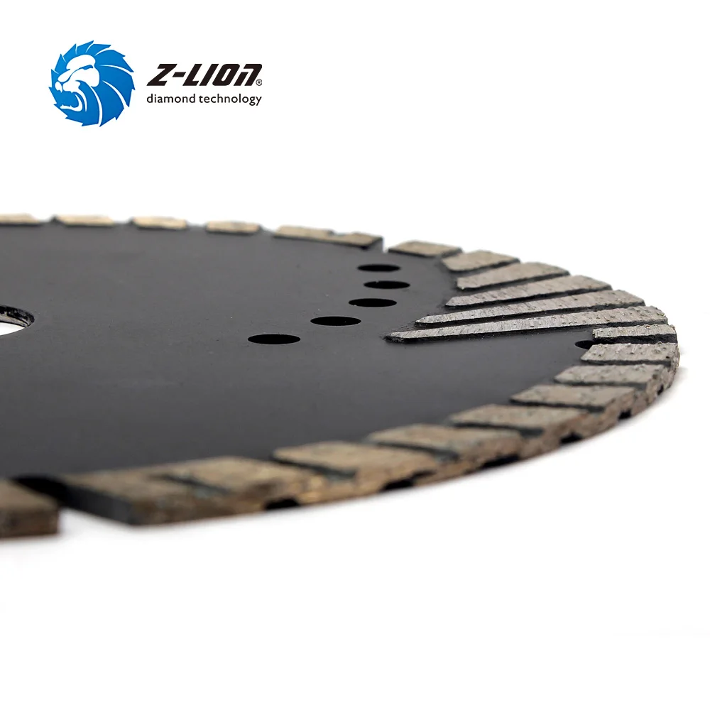 Бриллиантовая пила Z-LION 6 &quot150 мм с защитой зубцов для камня гранита мрамора