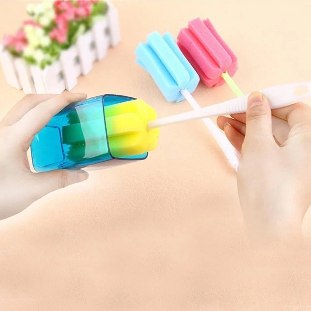 2 шт. щетка для чашки инструмент чистки кухни губка бокалов бутылка кофе чай