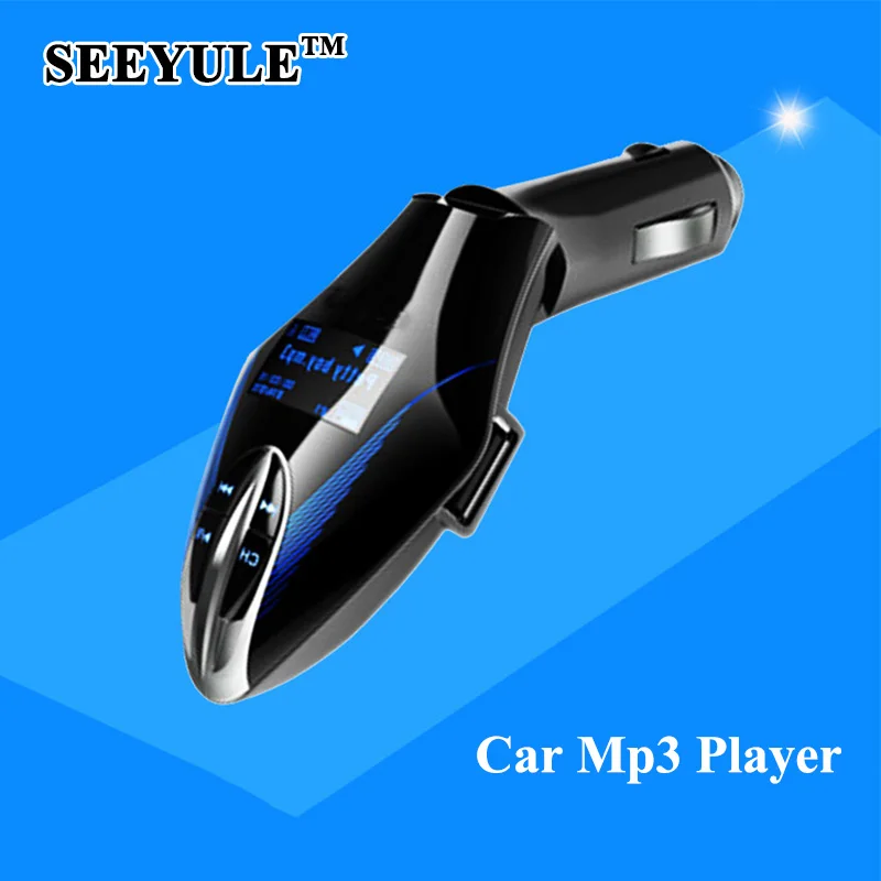 1 шт. Автомобильный MP3 плеер SEEYULE FM трансмиттер модулятор музыка аудио со слотом
