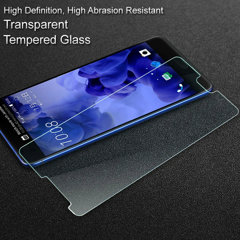 10 шт./лот 2.5D закаленное Стекло для htc U Ultra Экран Защитная пленка 9 H защитный