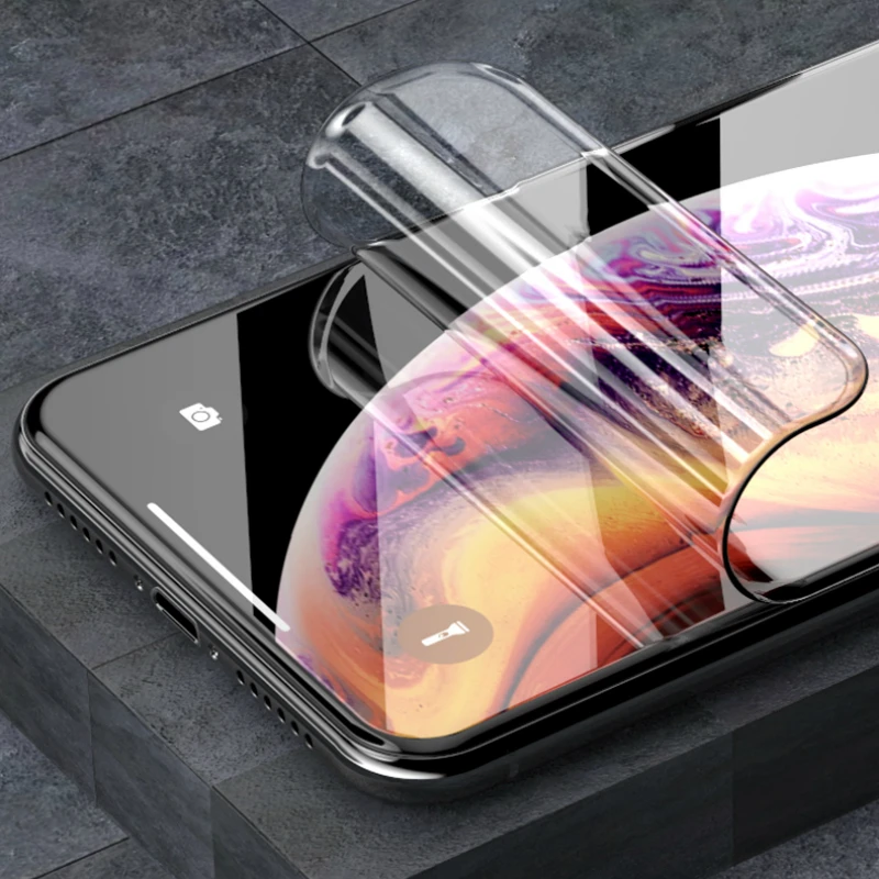 Гидрогелевая пленка для Samsung Galaxy S6 S7 S8 S9 Edge Plus S10 lite S105G S10plus A3 A5 A7 2017 Защитная мягкая