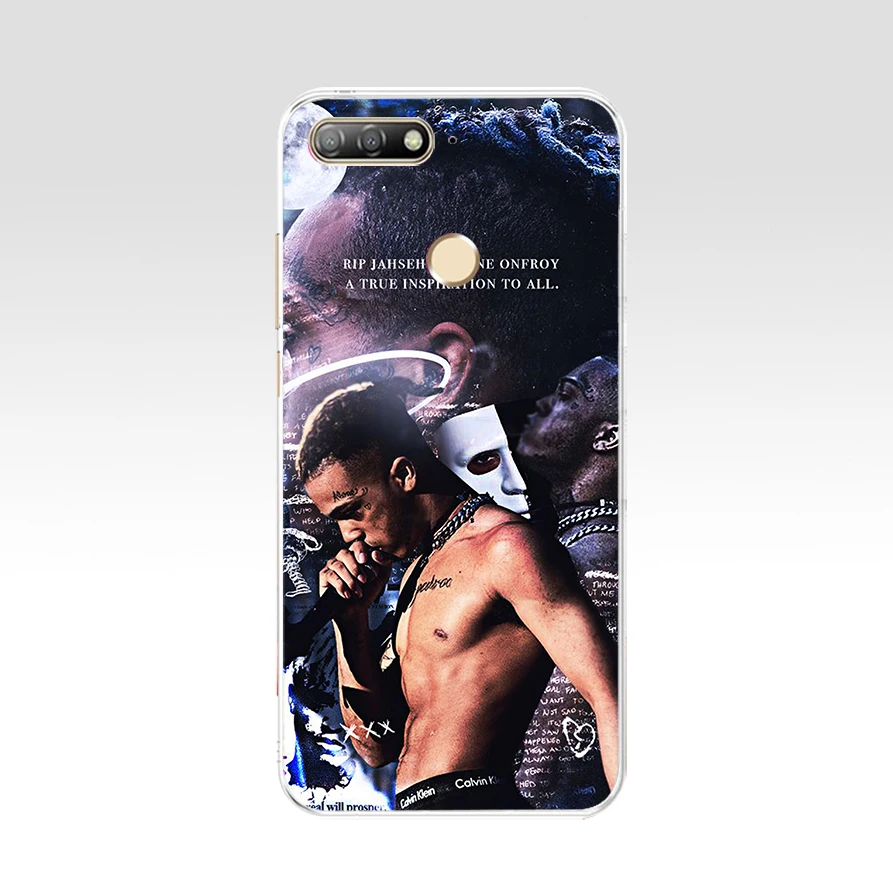 123 ZX Xxxtentacion ТПУ Мягкий силиконовый чехол для Huawei Honor P8 Lite 2017 7X 8X 7a pro 5 7 дюймов