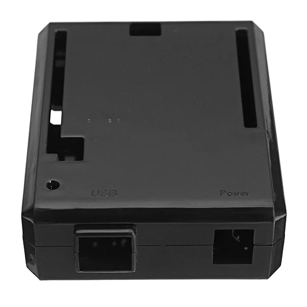 Черный ABS пластиковый корпус защитный чехол для Arduino UNO R3 плата Совместимость USB