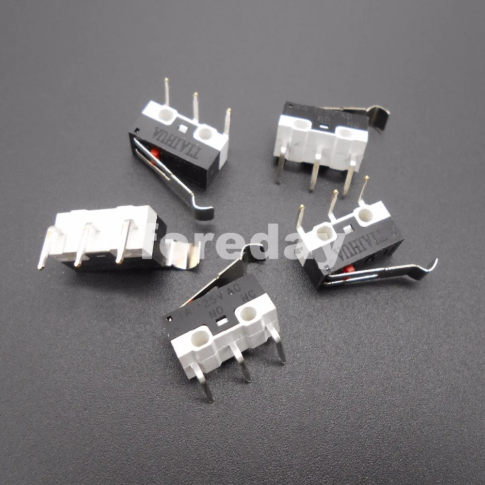 10 шт. концевой переключатель сенсорные переключатели правый изгиб 3D принтер