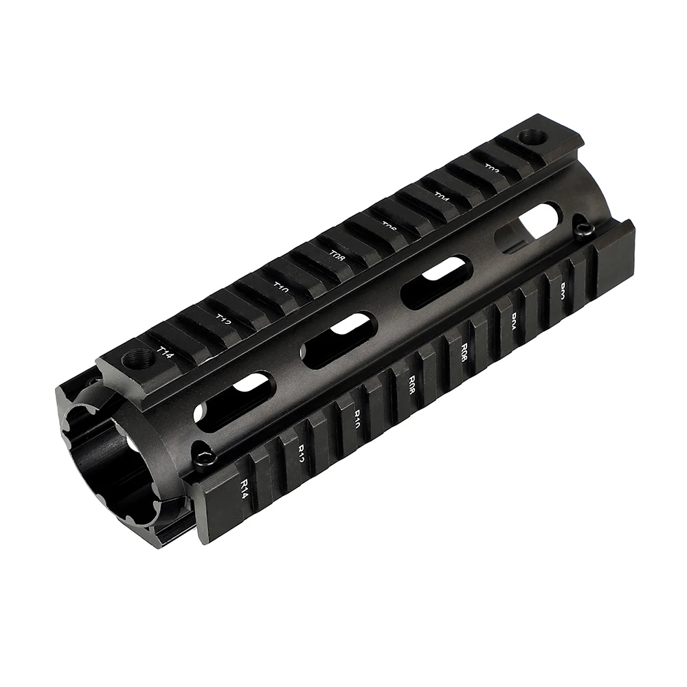 Ohhunt Охота PRO модель 4 AR15 6 7 дюймов карабин Handguard Airsoft AR 15 рис вклинивание Quad рейку из