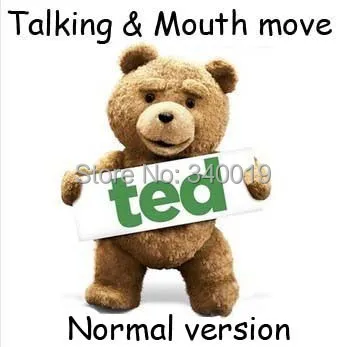 Говоря Ted медведь рот двигаться Thunder песни и 12 фраз звук фильма функция 40 см