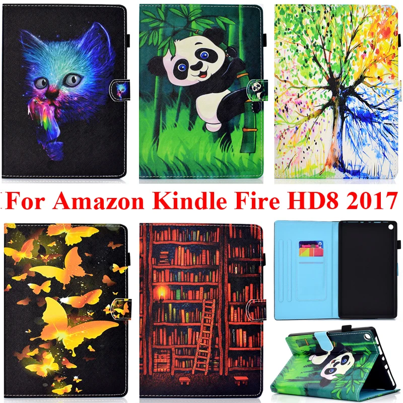 Защитный чехол с подставкой для планшета Amazon Fire HD8 2017|Чехлы планшетов и электронных книг| |