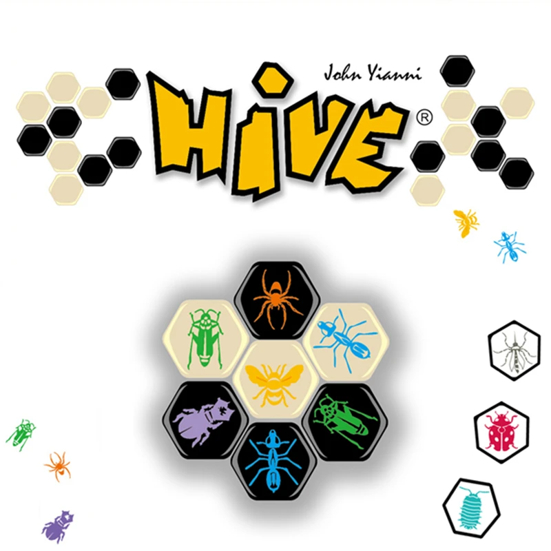 Настольные игры Hive 2 игрока забавные высококачественный деревянный материал для