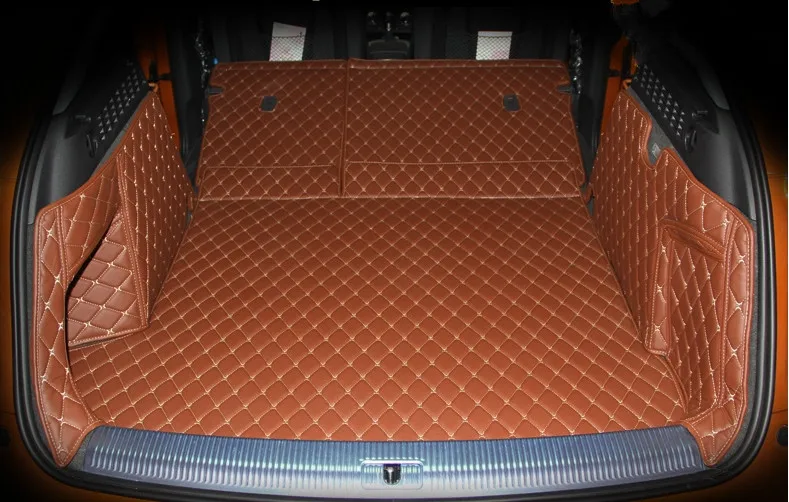 Хорошее качество! Полный набор автомобильных ковриков для багажника Audi Q3 2018-2011