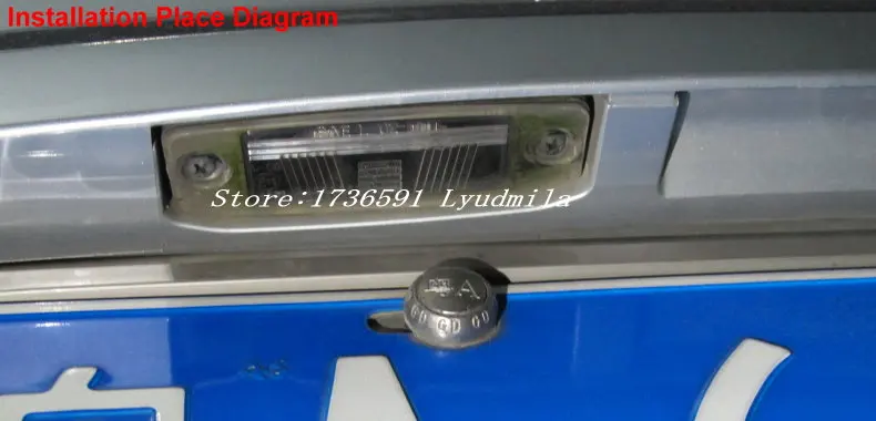 Автомобильная интеллектуальная парковочная камера для hyundai Sonata NF GF 2004~, камера заднего вида