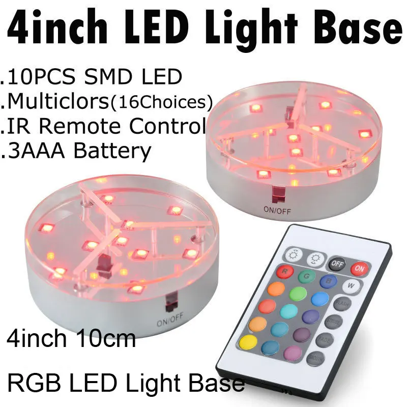 hookah shisha lights Кальян светодиоды на батарейках управляемые освещение с пультом дистанционного управления для Свадьбы вечерние аксессуары для украшения база - Цвет: hookah shisha lights