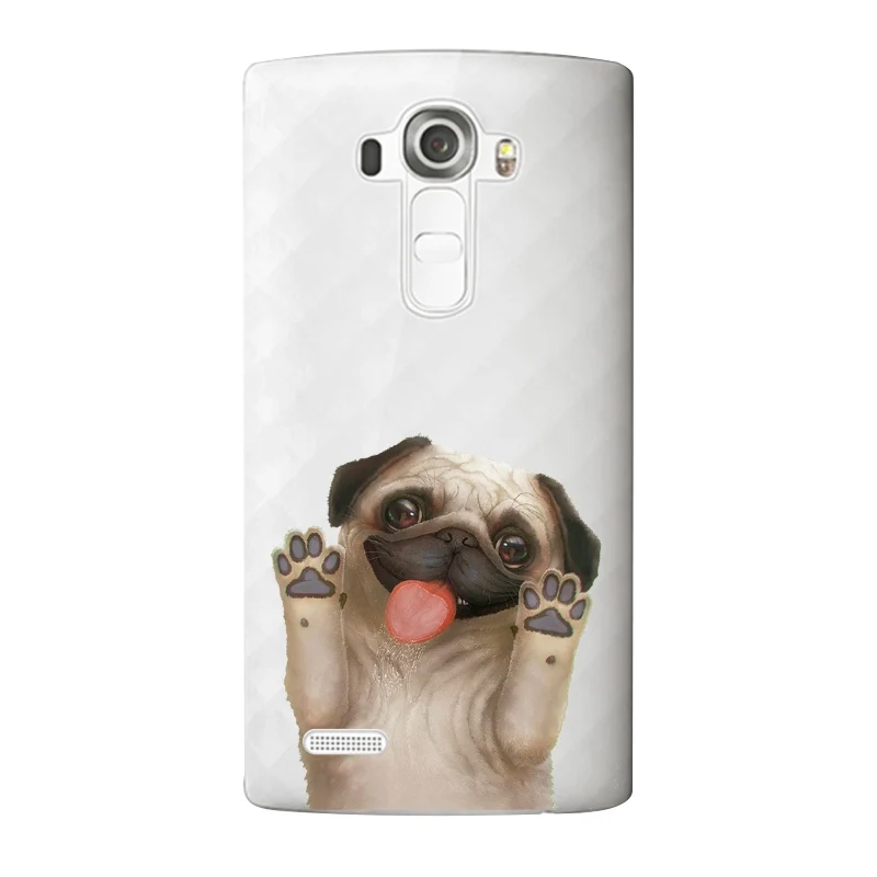 Мягкий прозрачный чехол из ТПУ с принтом для LG G3 G4 G5 V10 K3 K4 K5 K8 K10 2017 Бесплатная