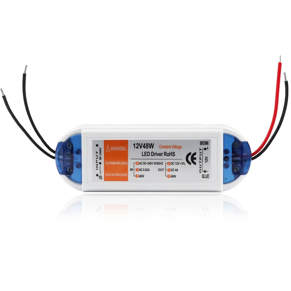DC12V машинка для стрижки 48 Вт Светодиодный драйвер Вход AC110V 220V Output12V светильник ing
